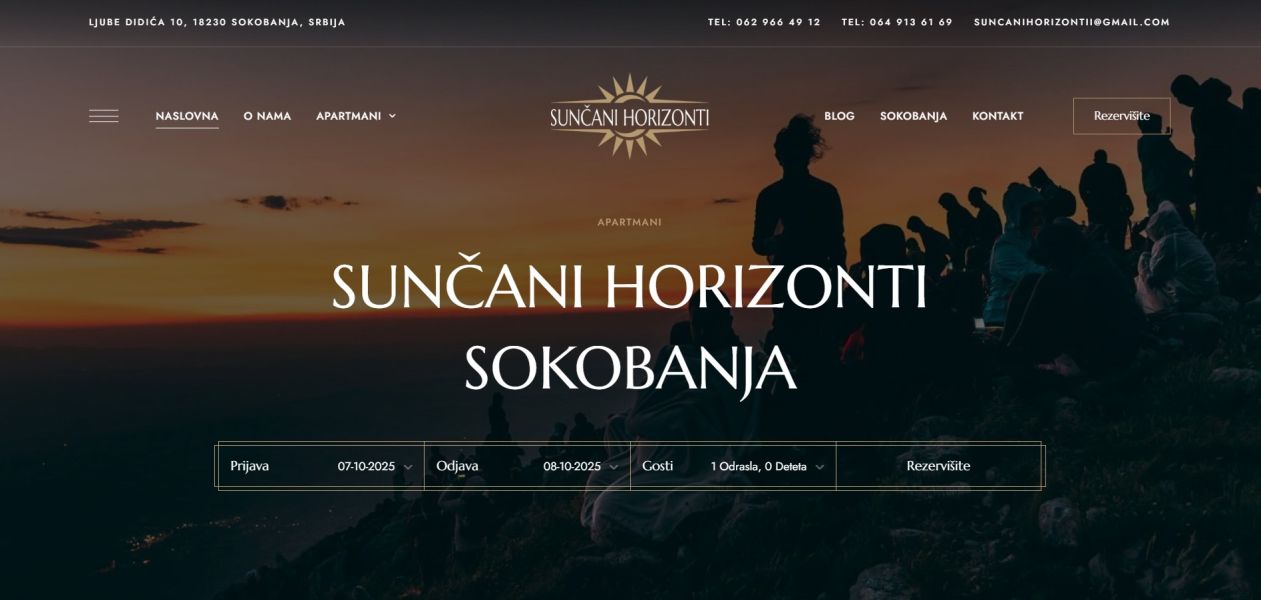 Sonnige Horizonte, Sokobanja